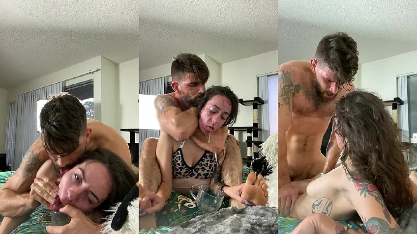 EXTREME Desperation, Humiliation & HARD Fuck For Puke Whore